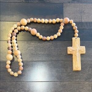 Vintage Red Clay Rosary
